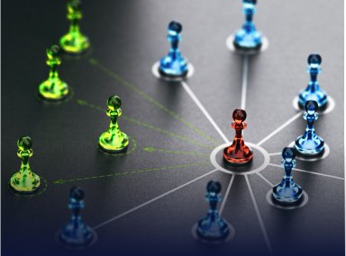 Pawn Pieces Connected Representation