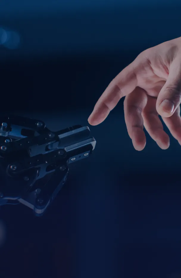 Human Hands Synthetic Touching Fingers